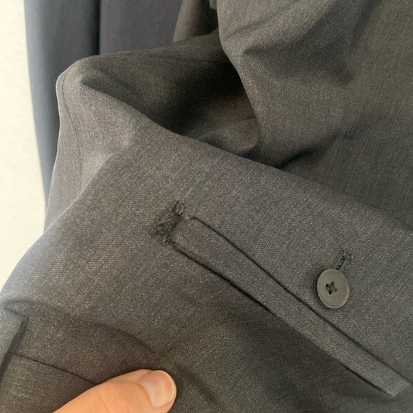 BOSS Hugo Boss Slim Fit 2pc Suit Medium Grey 42R - Picture 16 of 17